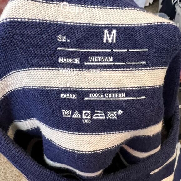 Gap Navy Striped Sweater - Picture 5 of 6